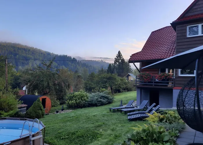 Dom Salamandra Z Panorama Gor Rajcza